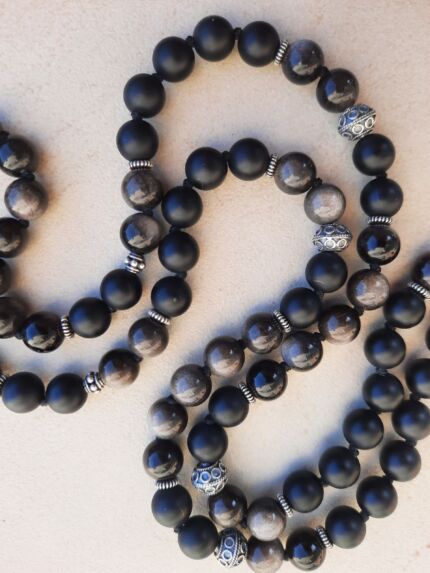 japamala ossidiana onice