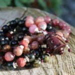 japamala tormalina multicolore