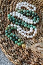 japamala turchese africano perle