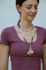 japamala turchese africano perle