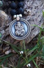 japamala turchese lava ganesha argento