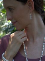 orecchini classic pearl