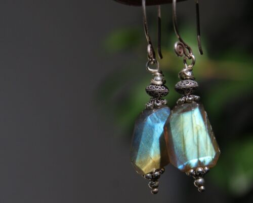 orecchini labradorite indonesia