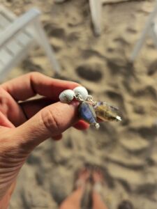 orecchini labradorite spirale