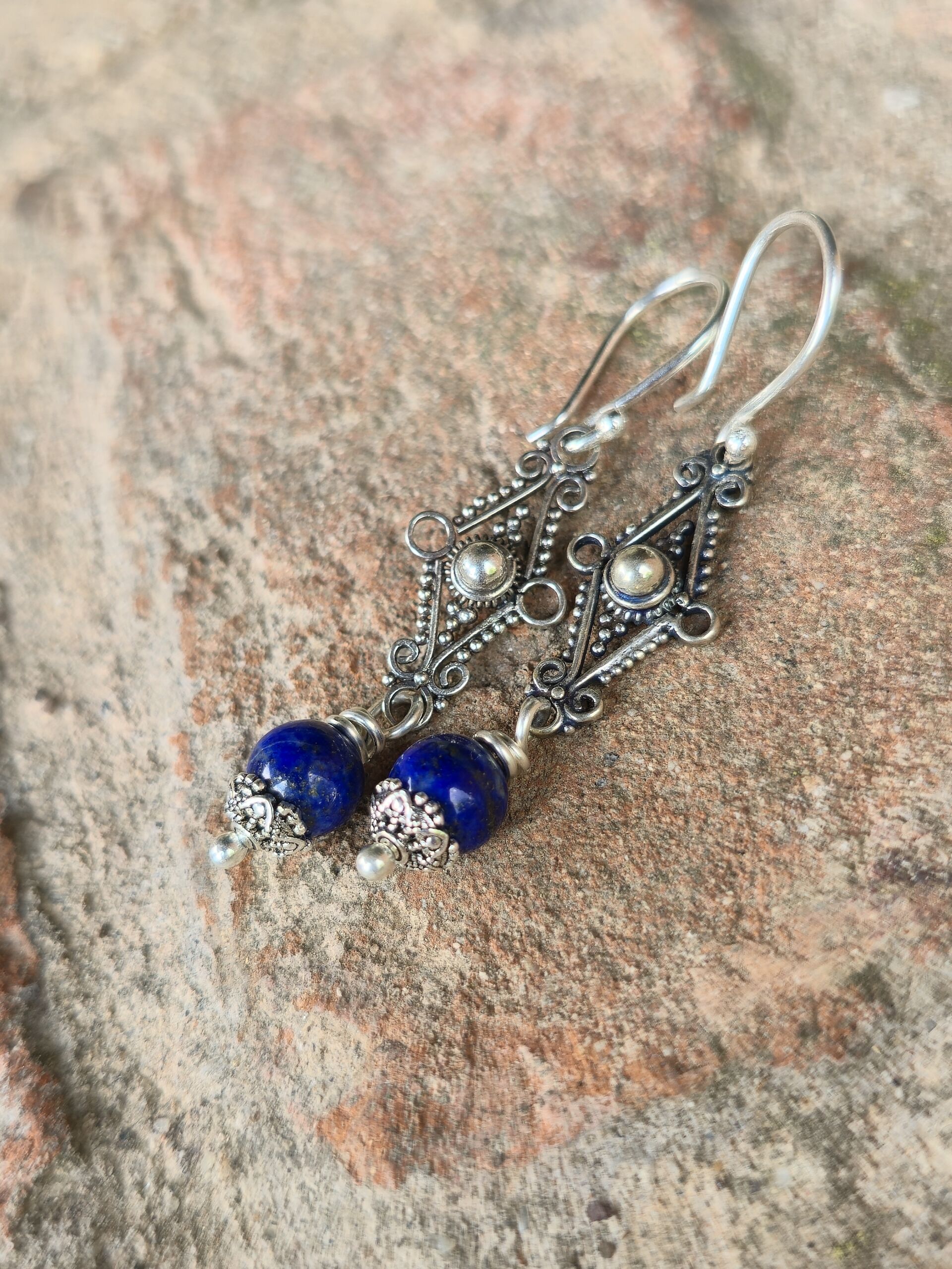 orecchini lapis filigrana orecchini lapis filigrana