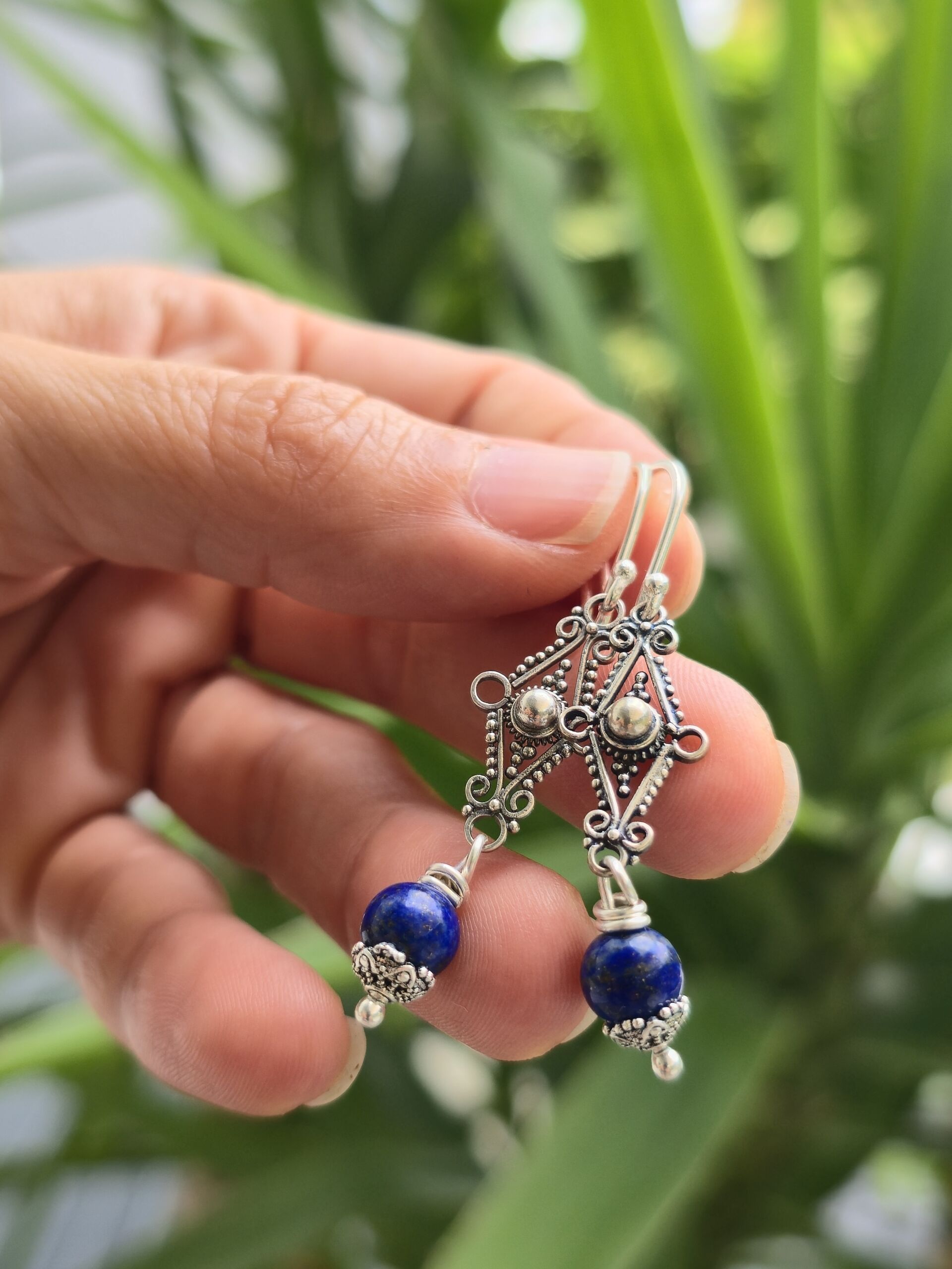 orecchini lapis filigrana orecchini lapis filigrana