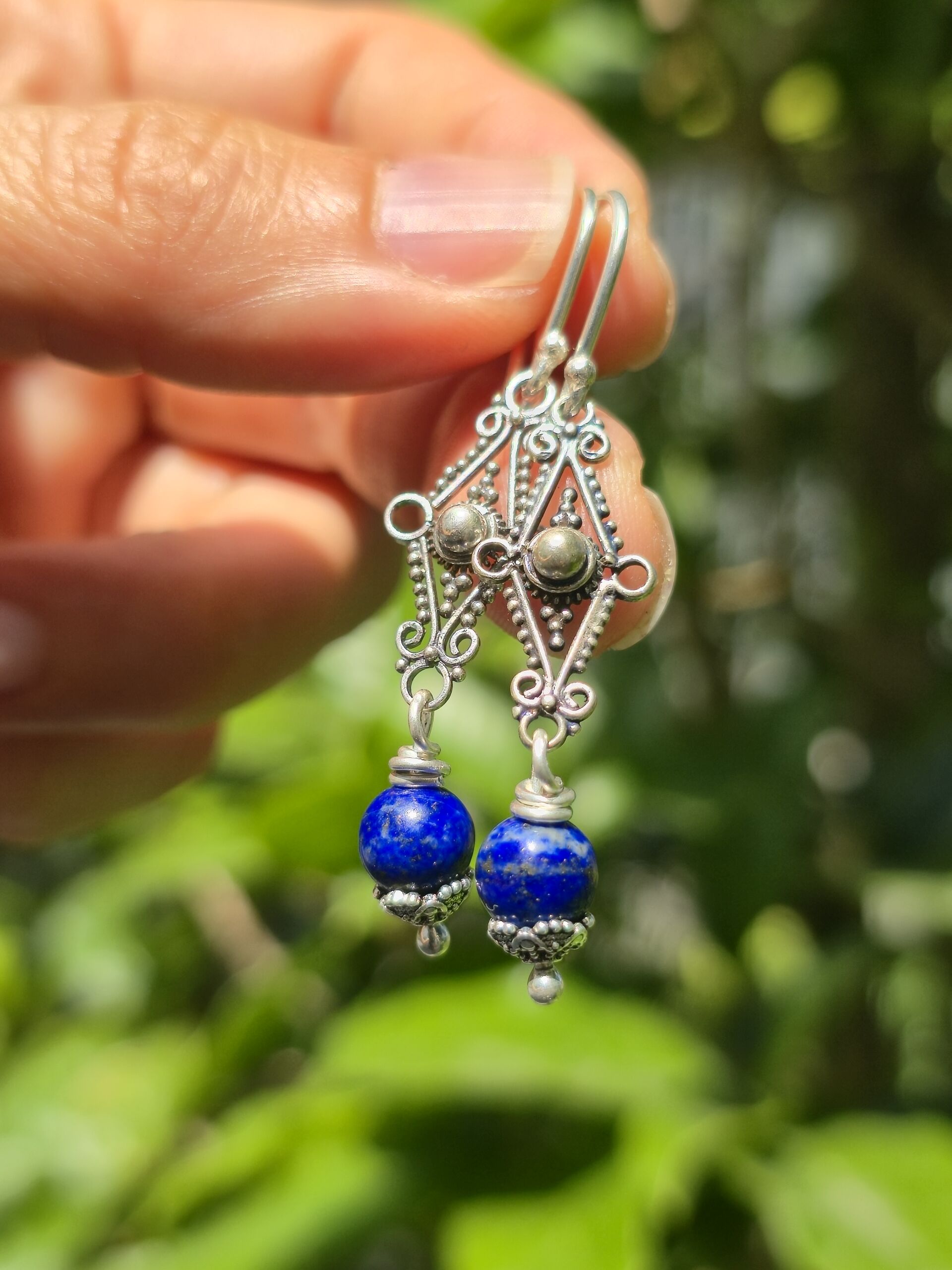 orecchini lapis filigrana orecchini lapis filigrana