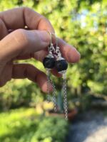 orecchini lava chain