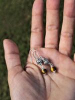 orecchini occhio di tigre