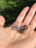 orecchini pietersite fiore