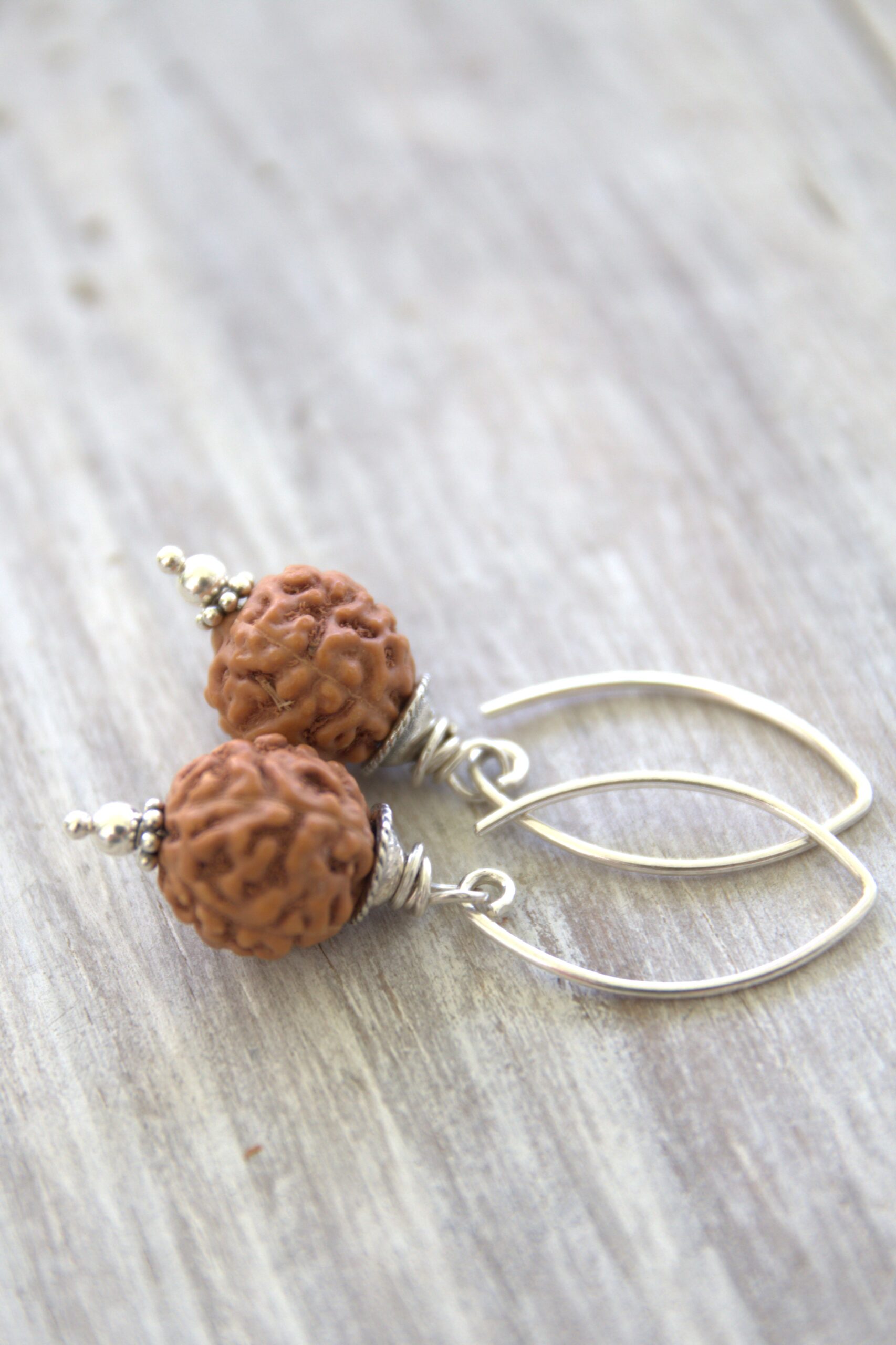 orecchini rudraksha orecchini rudraksha