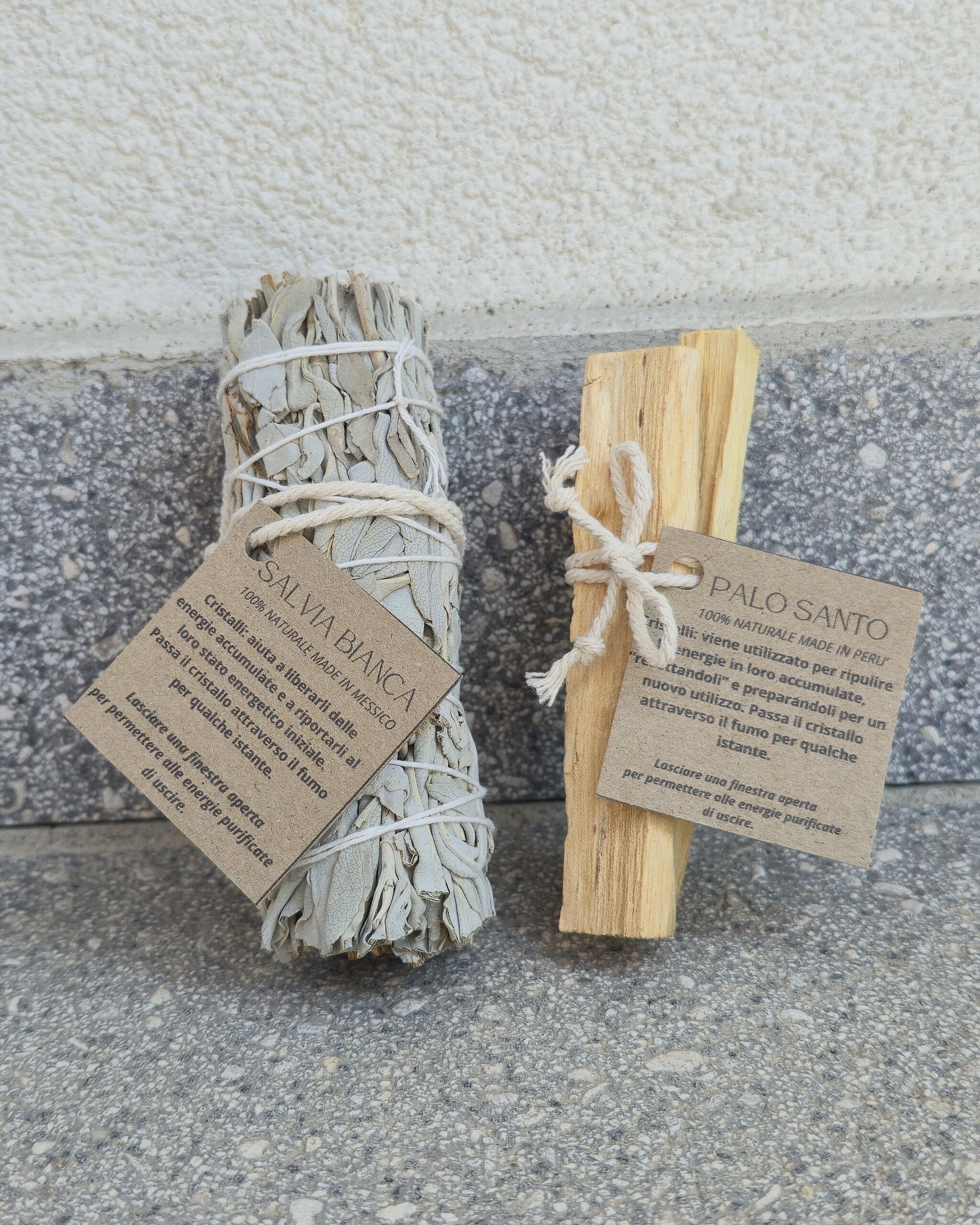 palo santo salvia bianca Nuova Energia Box - immagine 2