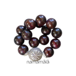 Bracciale Collezione Essenza di Namamala con pietre naturali di granato almandino e dettagli in argento 925.
