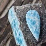 Pendente Larimar Goccia Appuntita #11