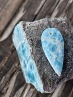 Pendente Larimar Goccia Appuntita #11