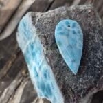 Pendente Larimar Goccia Allungata #14