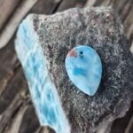 Pendente Larimar Goccia Allargata #19