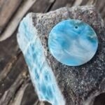Pendente Larimar Tondo Sfumato #05