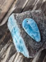 Pendente Larimar Goccia Allungata #07