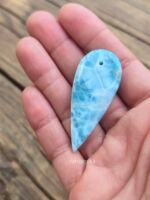 Pendente Larimar Goccia Slim #08 - immagine 3