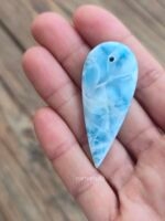 Pendente Larimar Goccia Slim #08 - immagine 4