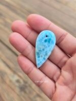 Pendente Larimar Goccia Allungata #14 - immagine 3