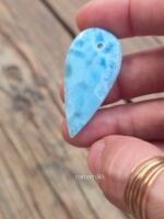 Pendente Larimar Goccia Allungata #14 - immagine 4