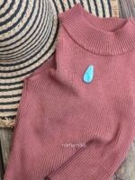 Pendente Larimar Goccia Verticale #15 - immagine 2