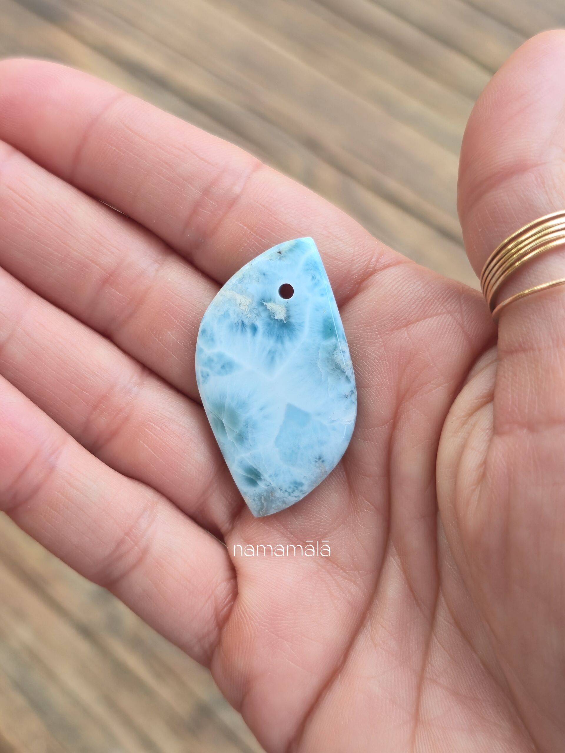 Pendente Larimar Vela Sinuosa #17 - immagine 3