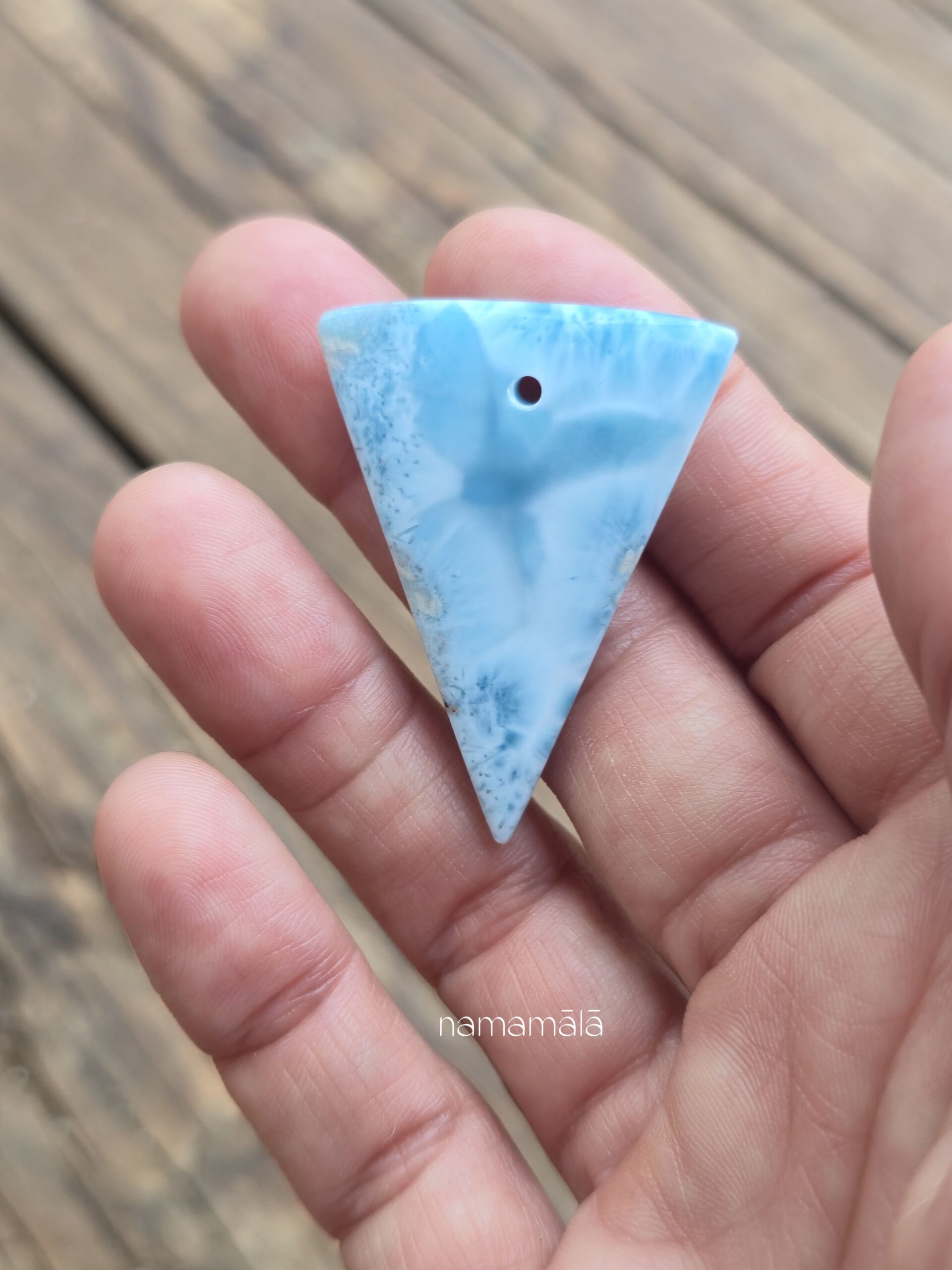 Pendente Larimar Scudo #03 - immagine 3