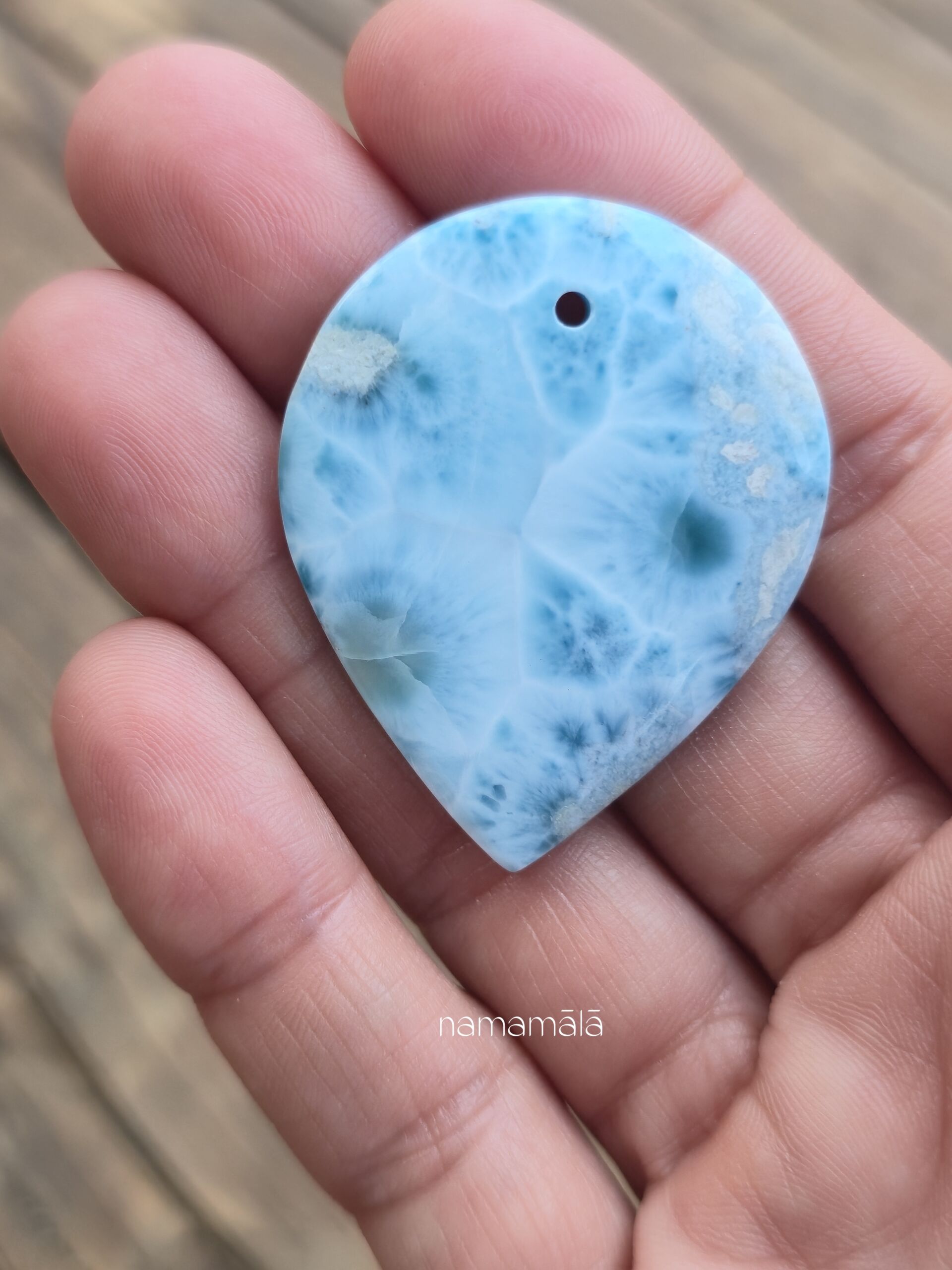 Pendente Larimar Foglia #06 - immagine 3