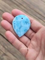 Pendente Larimar Foglia #06 - immagine 4