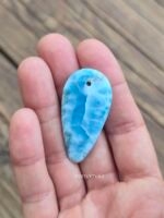 Pendente Larimar Goccia Allungata #07 - immagine 4